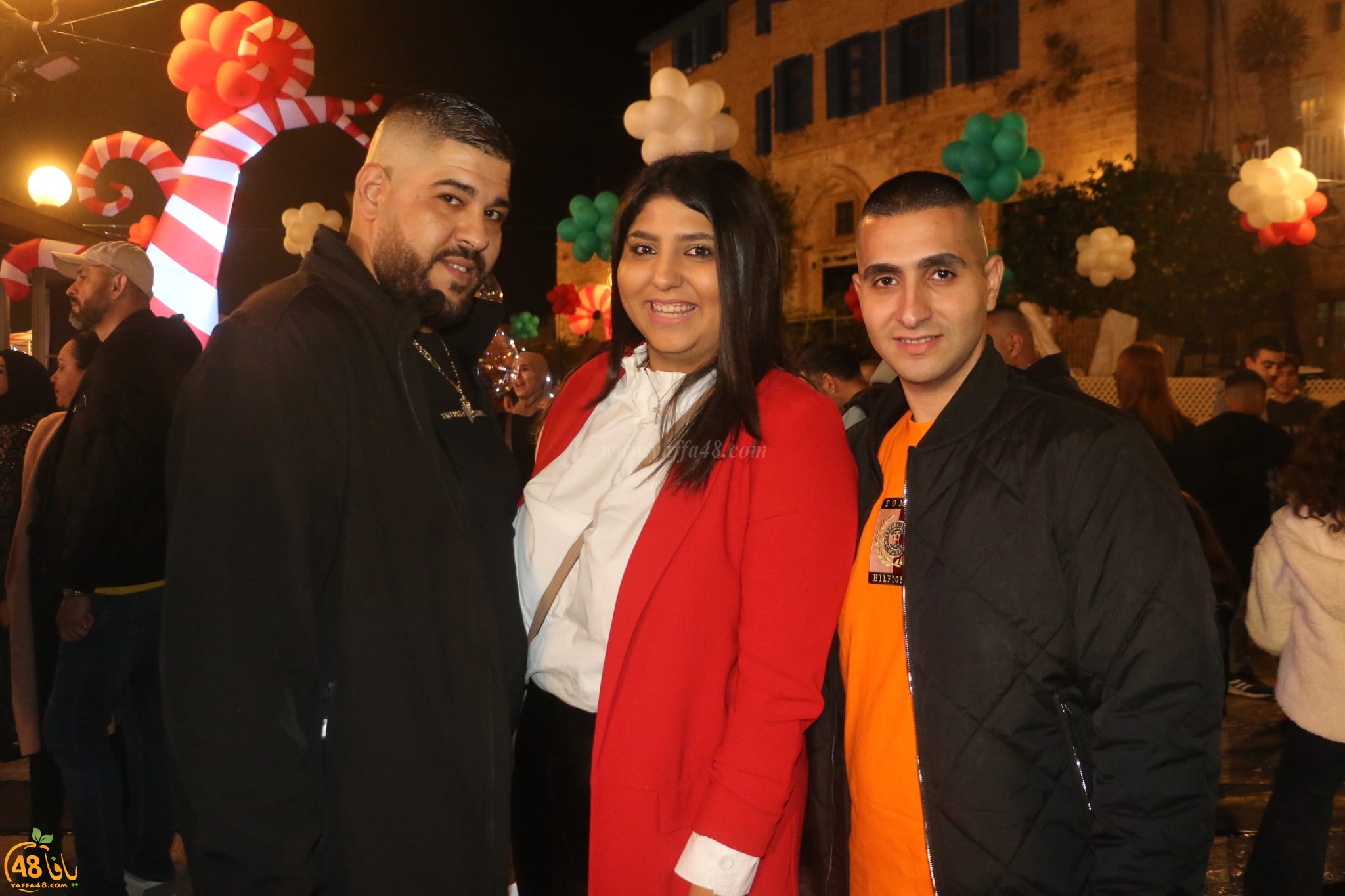 انطلاق فعاليات الكريسمس ماركت في يافا 