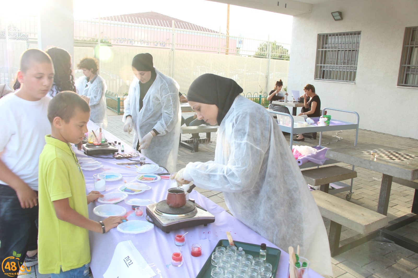مدرسة يافا المستقبل تعقد إفطارها الجماعي الثاني