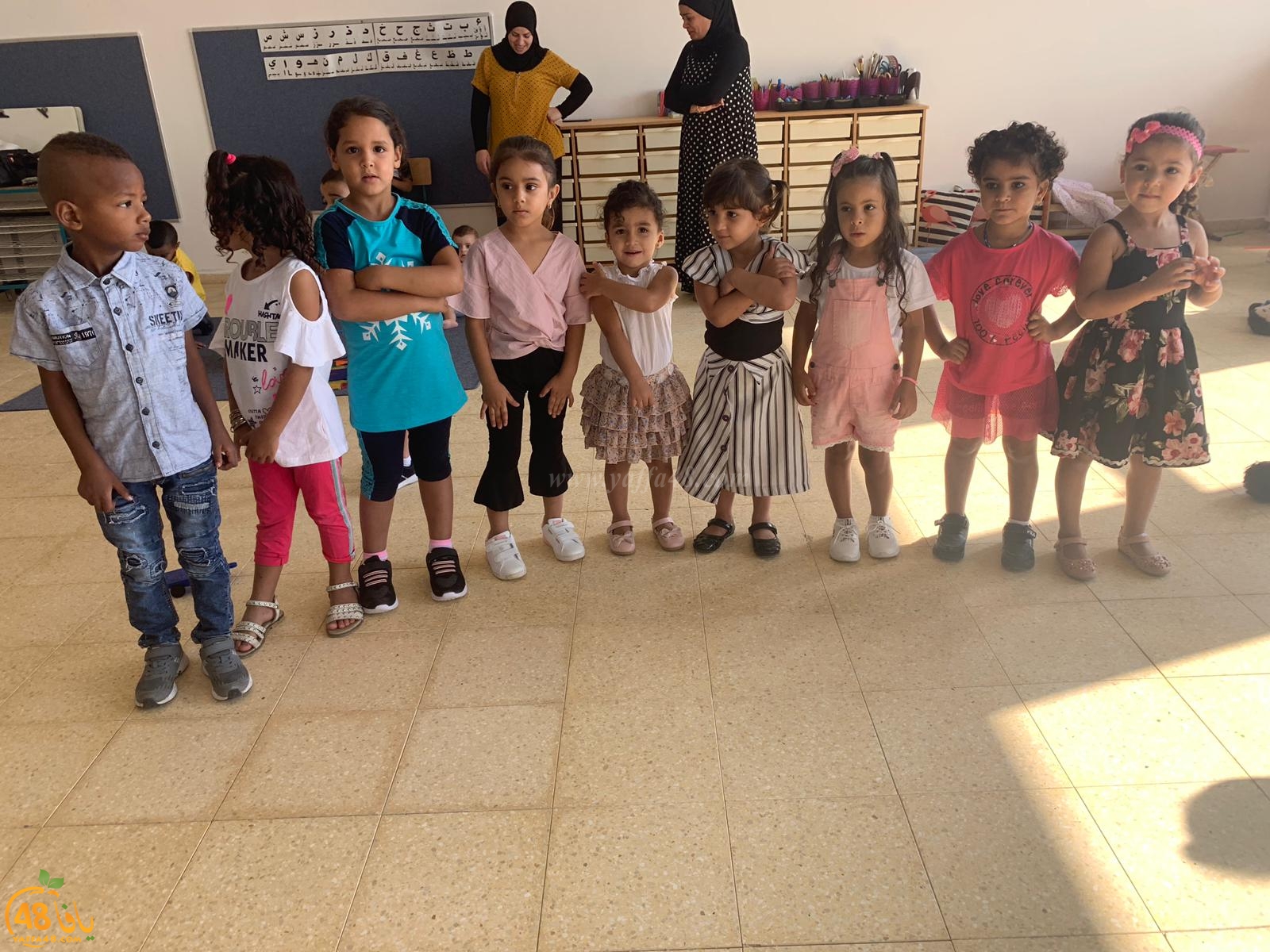 بالصور: اول الأيام التعليمية في روضة النور بمدينة الرملة 