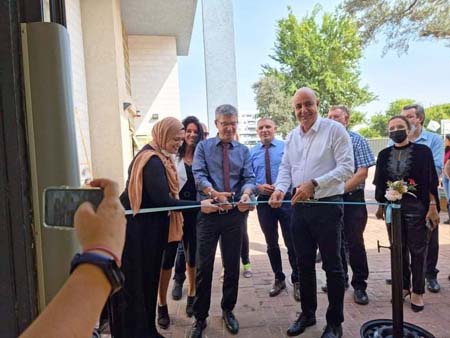   الاحتفال بافتتاح المبنى الجديد في ثانوية درور الرملة