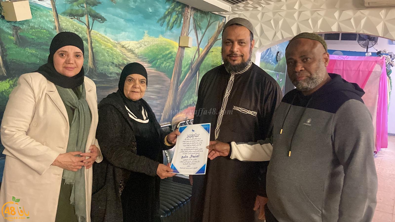 يافا: الهيئة تُكرّم أعضاء لجنة اكرام الميت لجهودهم في خدمة المسلمين