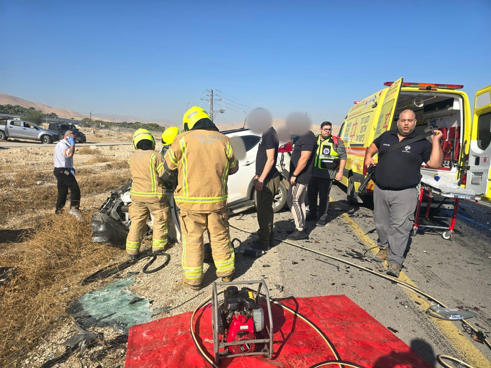 مصرع فلسطيني (60 عامًا) من جرّاء حادث طرق وقع بين شاحنة ومركبة على شارع 90