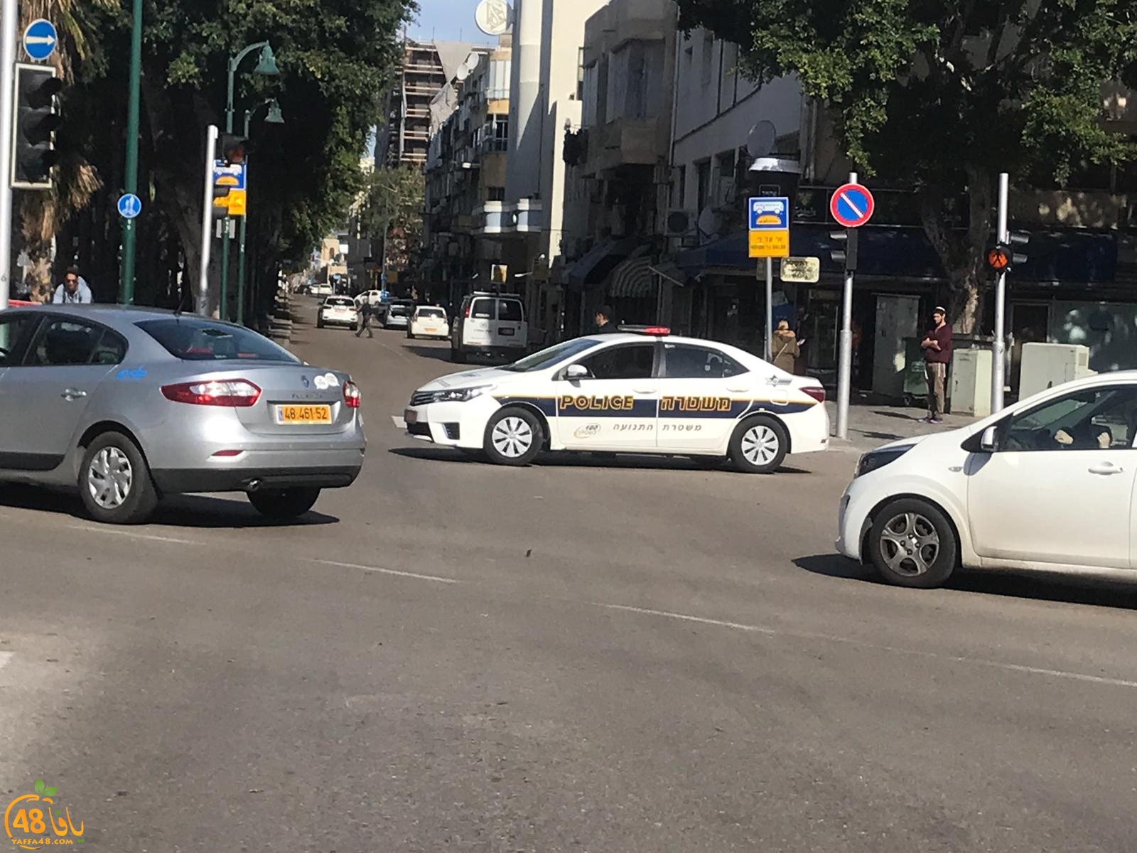  بالصور: الشرطة تُغلق شارع شديروت يروشلايم بيافا لمعالجة جسم مشبوه 