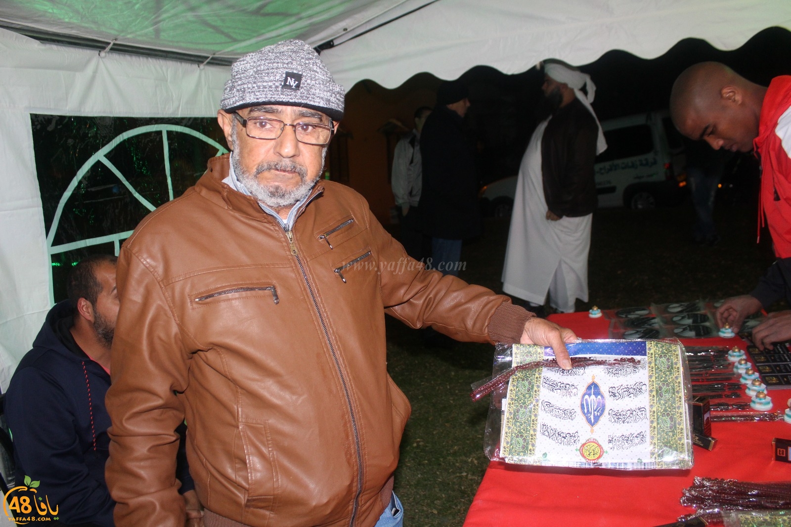  بالصور: خيمة الهدى الدعوية تُنظم أمسية دعوية في ضيافة عائلة دريعي بيافا