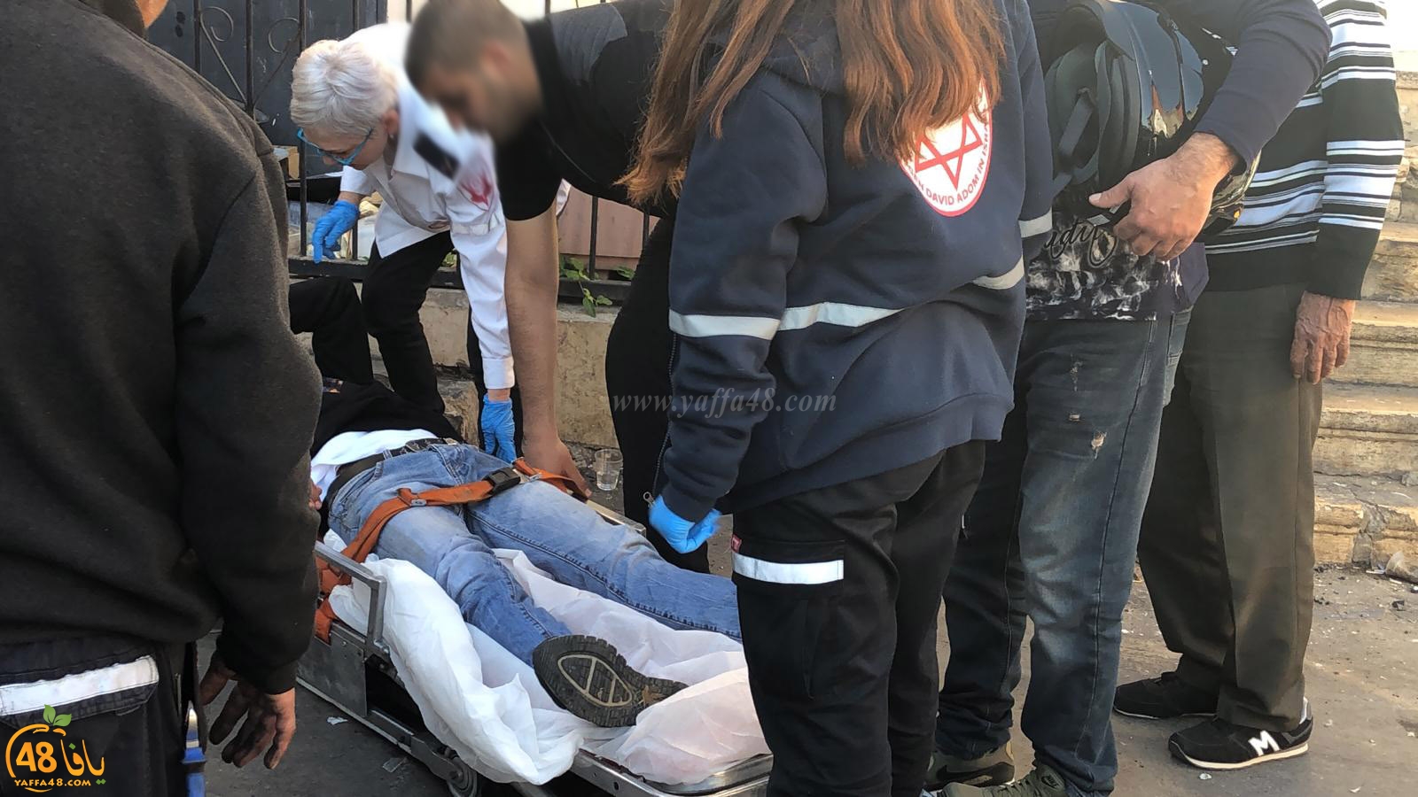 يافا: اصابة طفيفة لراكب دراجة هوائية بحادث دهس 