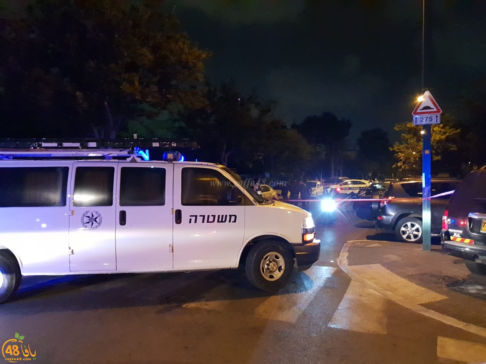  يافا: الشرطة تُغلق شارعي تسيهتلي ونخمان مبرسلف بعد اطلاق نار