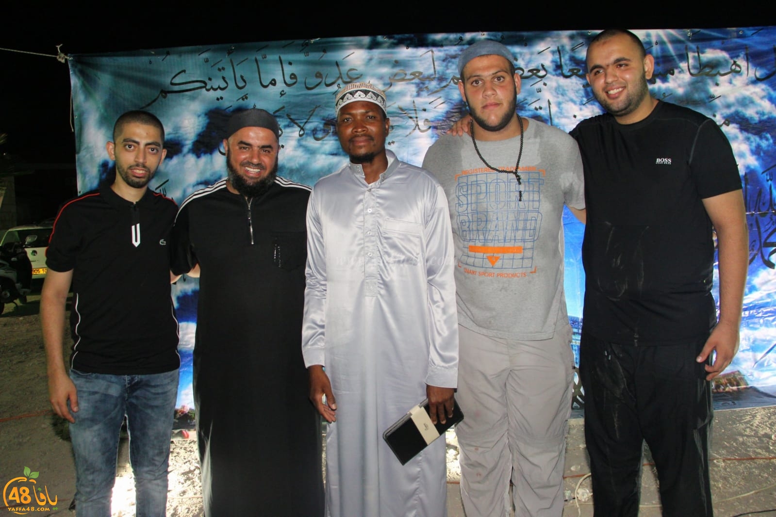   بالصور: خيمة الهدى الدعوية بيافا تستضيف الشيخ عثمان ابو بكر 