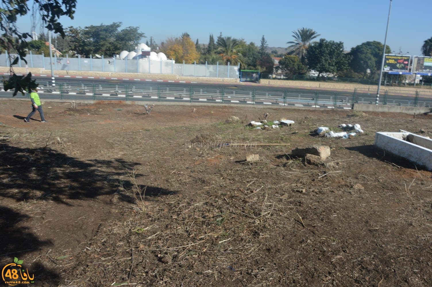  صور: تنظيف مقبرة يازور قضاء يافا ضمن معسكر الثبات 5