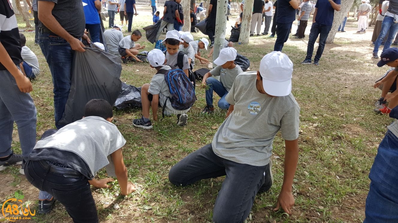 صور: مشاركة واسعة لطلاب الفرقان من الرملة في معسكر القدس أولاً 