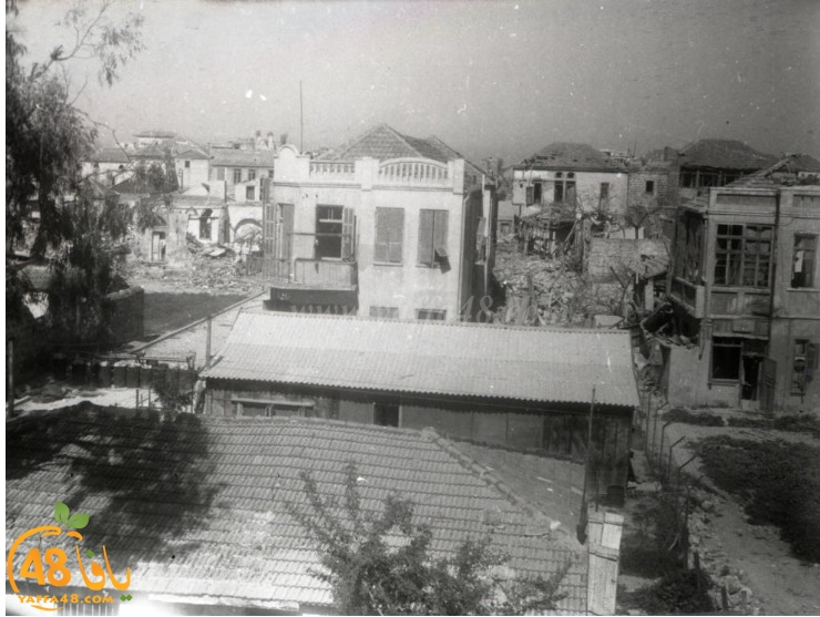 صور تعرض للمرة الأولى لحالة الدمار الذي حلّ بحي المنشيّة عام 1948م