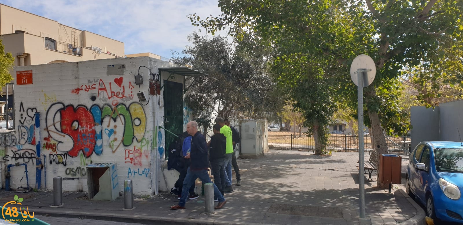 فيديو: برفقة الشرطة - البلدية تُخلي عائلة يافاوية من خيمتها عنوة في حديقة الغزازوة