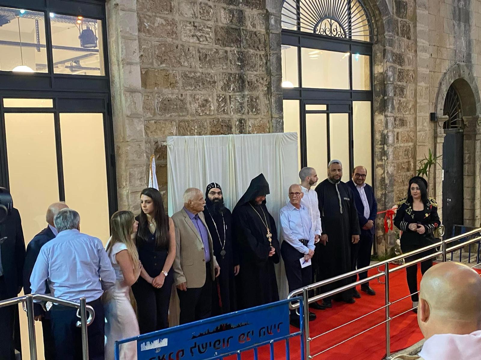 يافا: افتتاح قاعة تحمل اسم السيد جابي قديس  في الجمعية الأرثوذكسية 