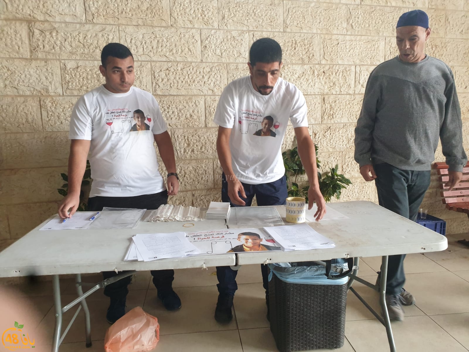 مشاركة واسعة في حملة إنقاذ حياة الطفل طه أبو دعابس بمساجد يافا