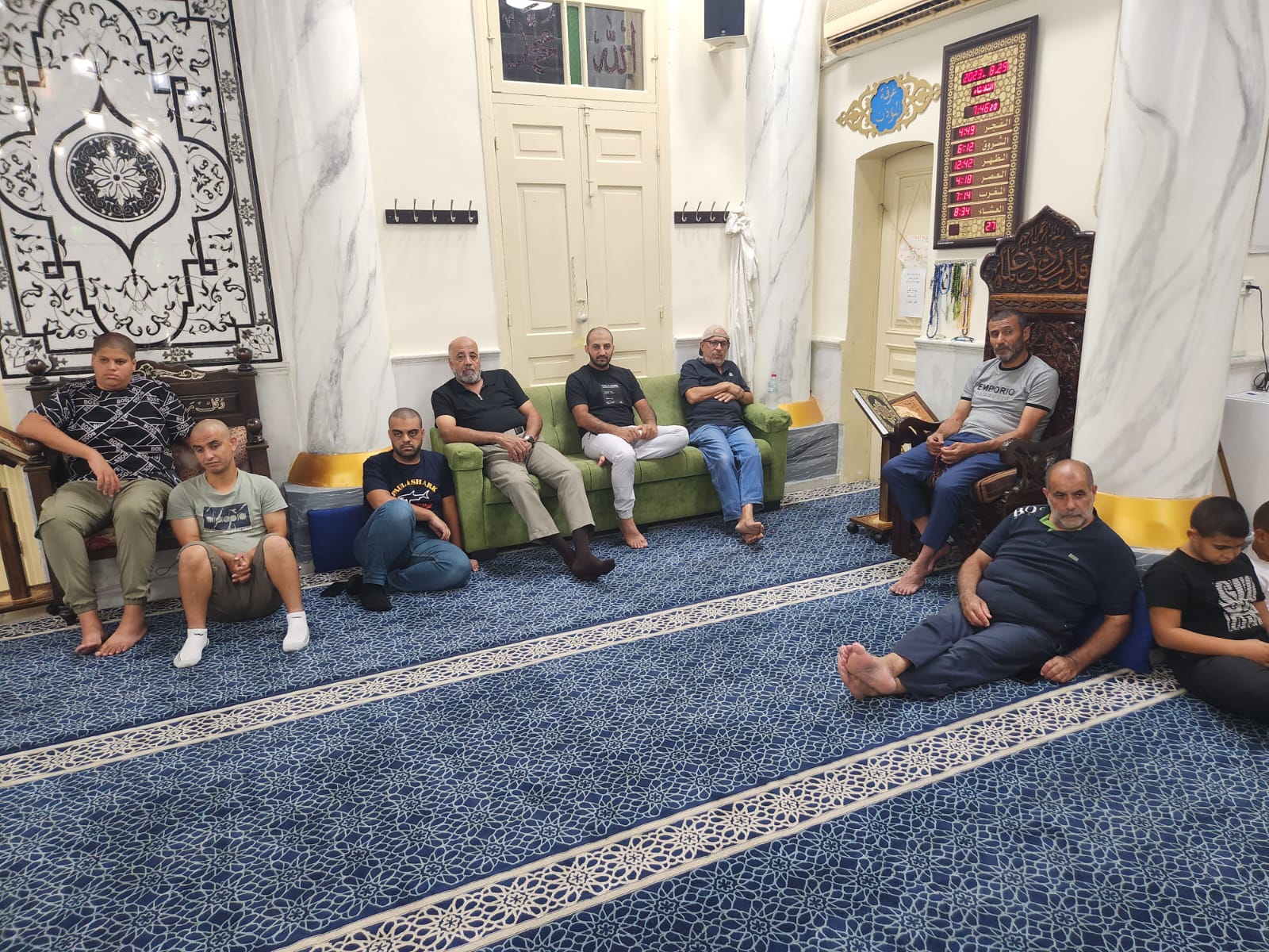 يافا: الشيخ مصطفى كلبوني يحل ضيفاً على مجالس الإيمان في مسجد النزهة 