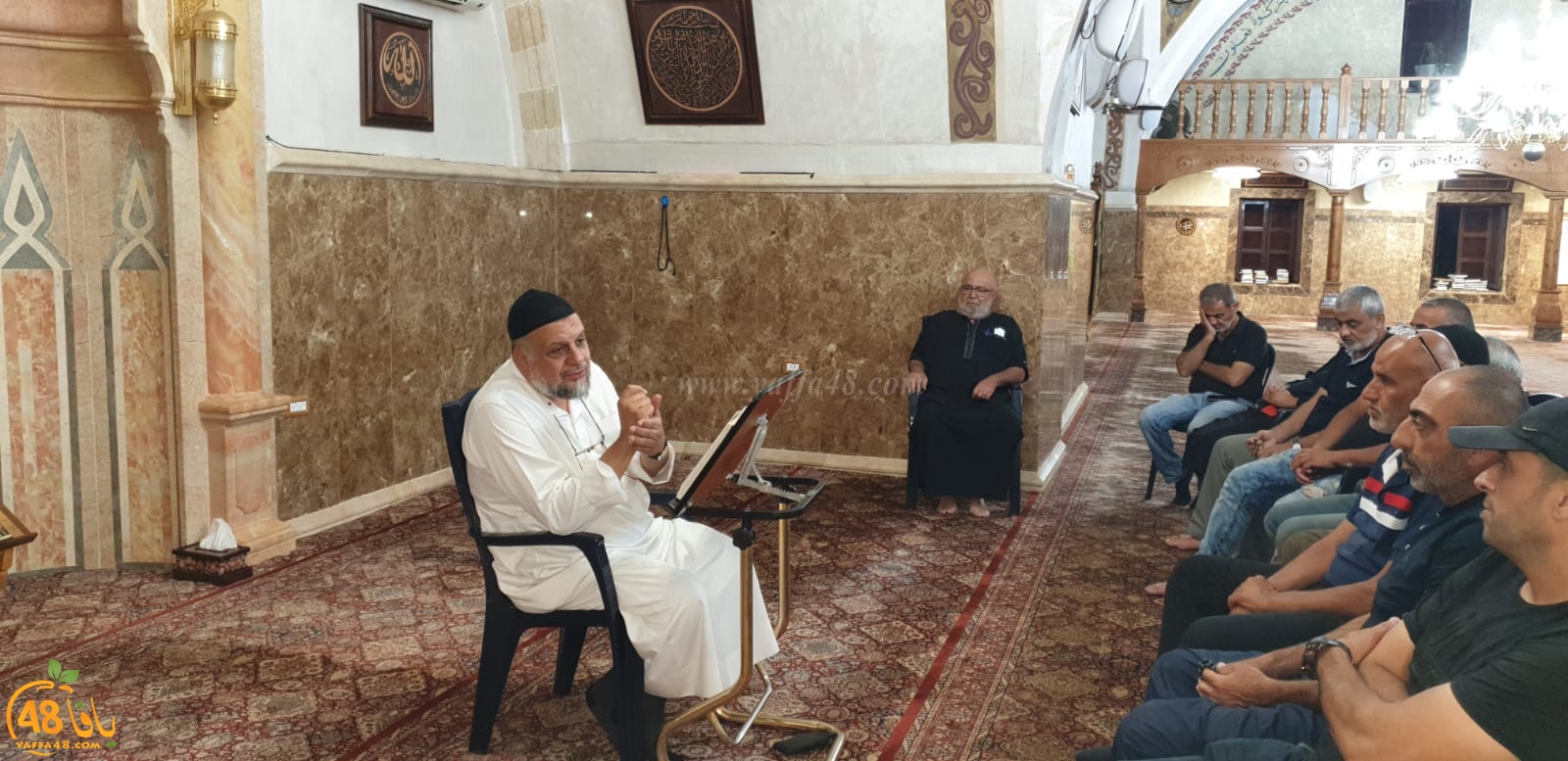 يافا: لجنة تيسير الحج والعمرة تُنظم سلسلة دروس لحجاج بيت الله الحرام 