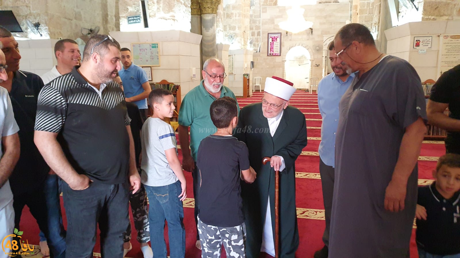 شاهد: خطبة الجمعة من المسجد الكبير باللّد للشيخ عكرمة صبري