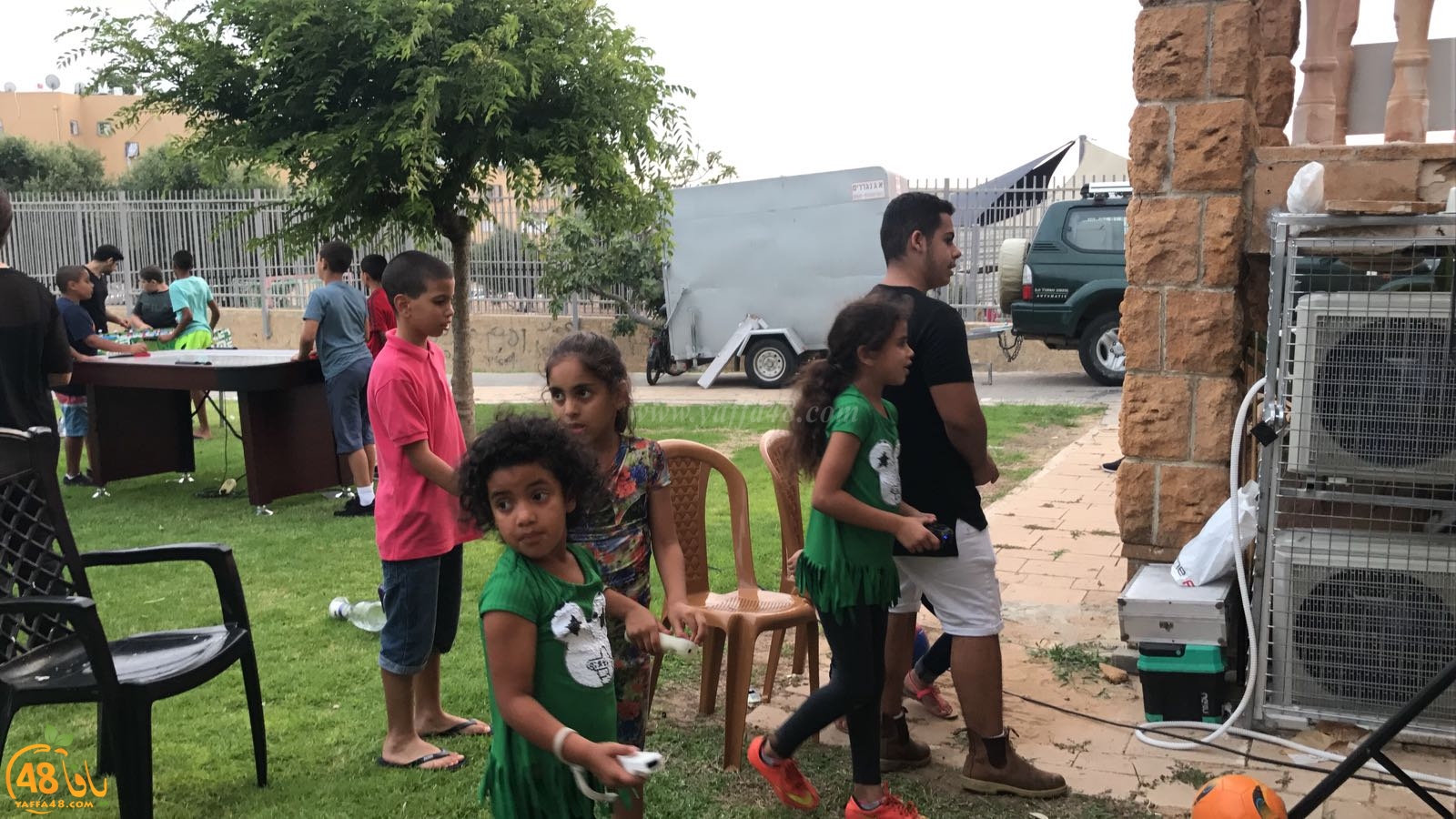  صور: فعاليات للأطفال والشبيبة في حي الجبلية بمدينة يافا 