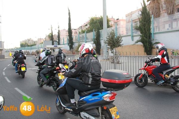 اليوم يُصادف مرور 5 أعوام لانطلاق مسيرة الدراجات النارية من يافا الى القدس