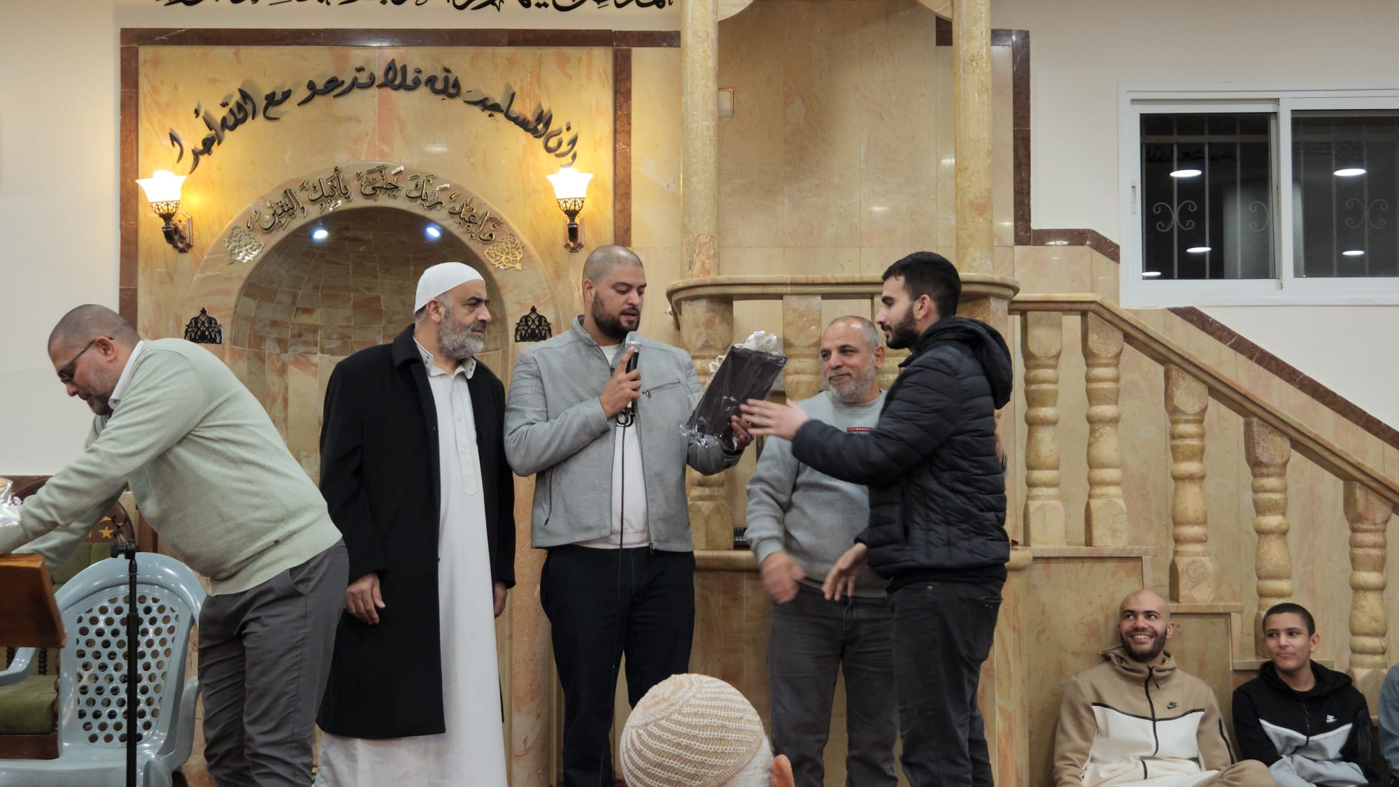 يافا: بالصور الأمسية الإيمانية الأسبوعية (مجالس النور) في مسجد العجمي
