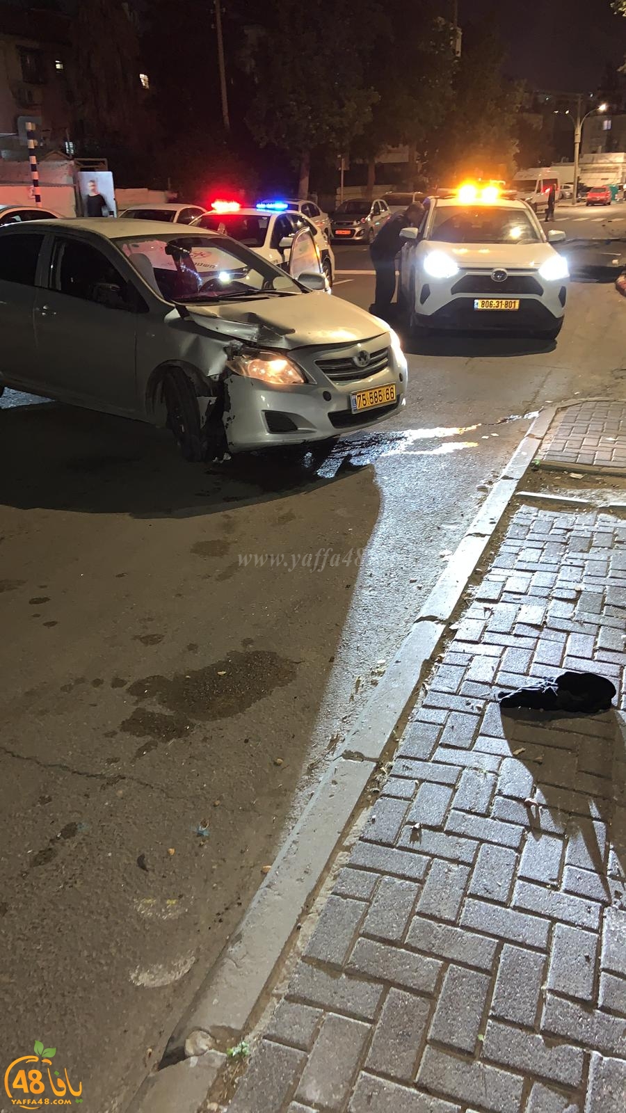 فجر اليوم: اصابة طفيفة بحادث طرق في مدينة اللد