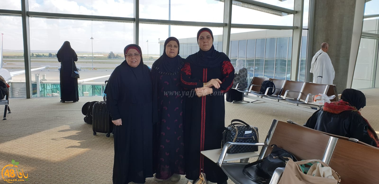 بالصور: معتمرو مدينة يافا يصلون إلى مكة المكرّمة لأداء عمرة الربيع 
