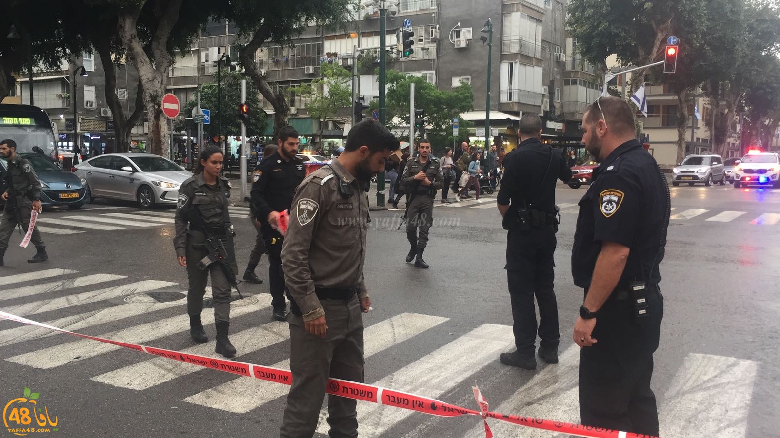 فيديو: اطلاق نار بيافا وقوات كبيرة من الشرطة تهرع إلى المكان 
