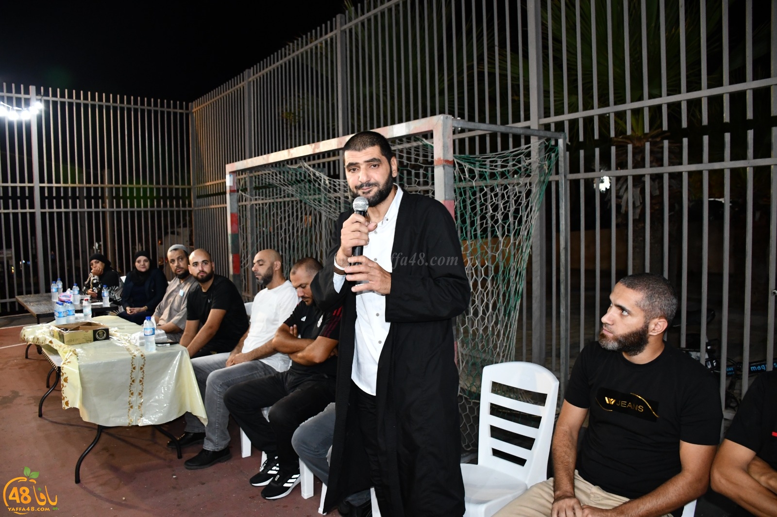 يافا: انطلاق الحملة الدعائية لمرشحي الهيئة الاسلامية في ساحة مسجد الجبلية