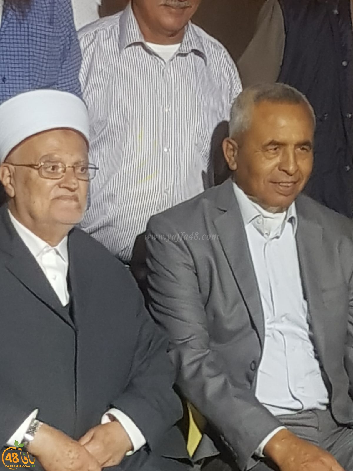 الرملة : وفد مقدسي برئاسة الشيخ عكرمة صبري في ضيافة الحاج كريّم الجاروشي