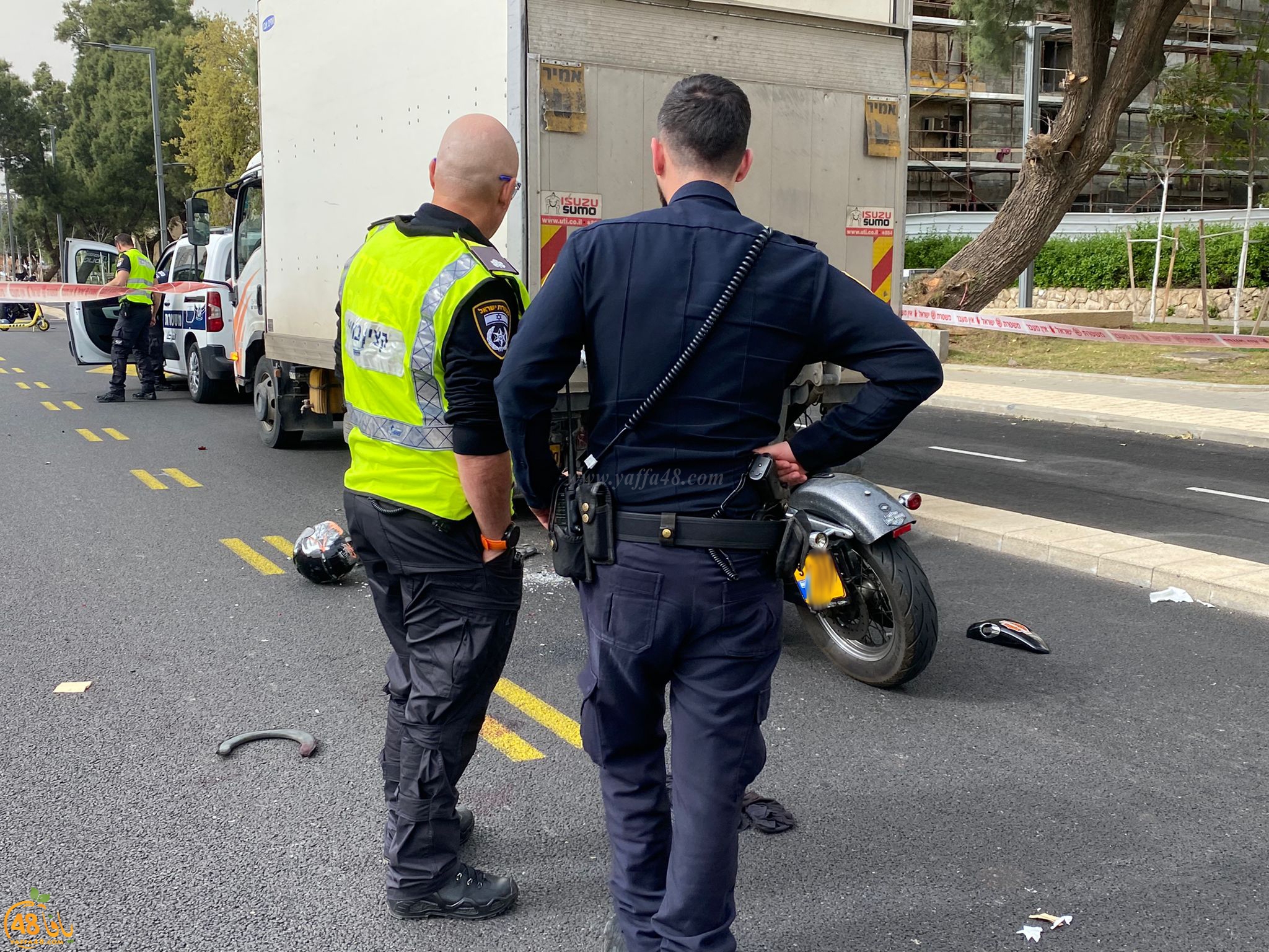 مصرع سائق دراجة نارية بحادث طرق في يافا