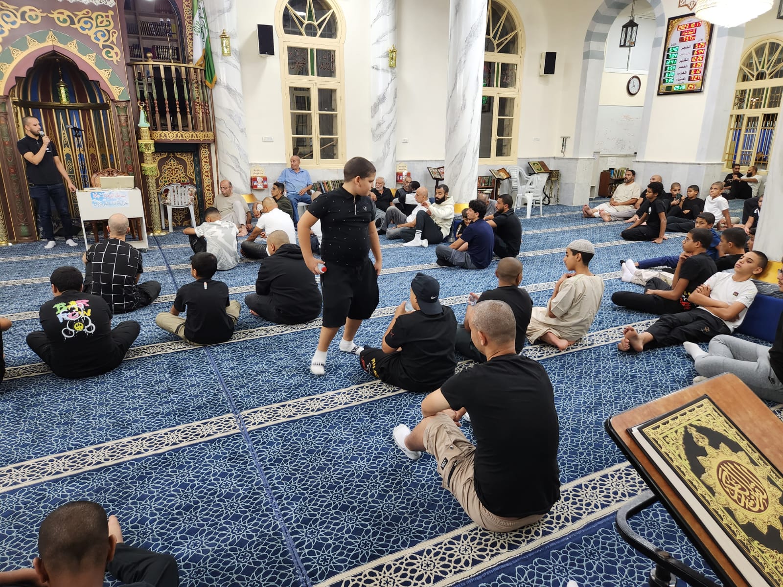 يافا: الدرس الإيماني الاسبوعي من مسجد النزهة بيافا 