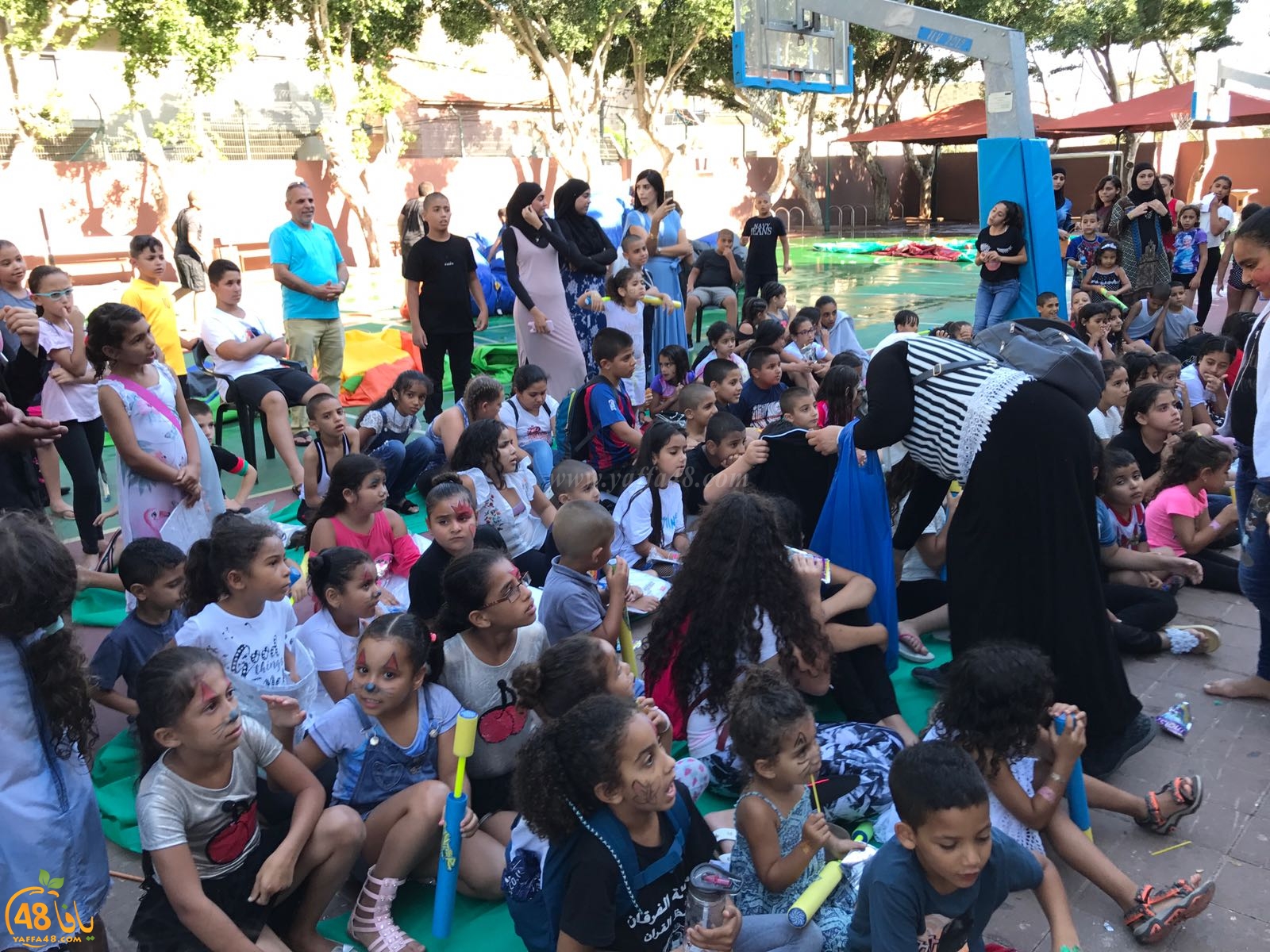  بالصور: مؤسسة الفرقان بيافا تختتم السنة بفعاليات ترفيهية للأطفال 