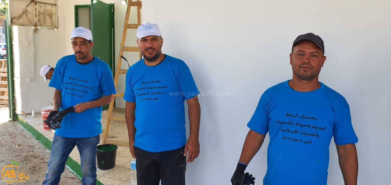 مشاركة شباب مدينة يافا في معسكر الرباط باللّد
