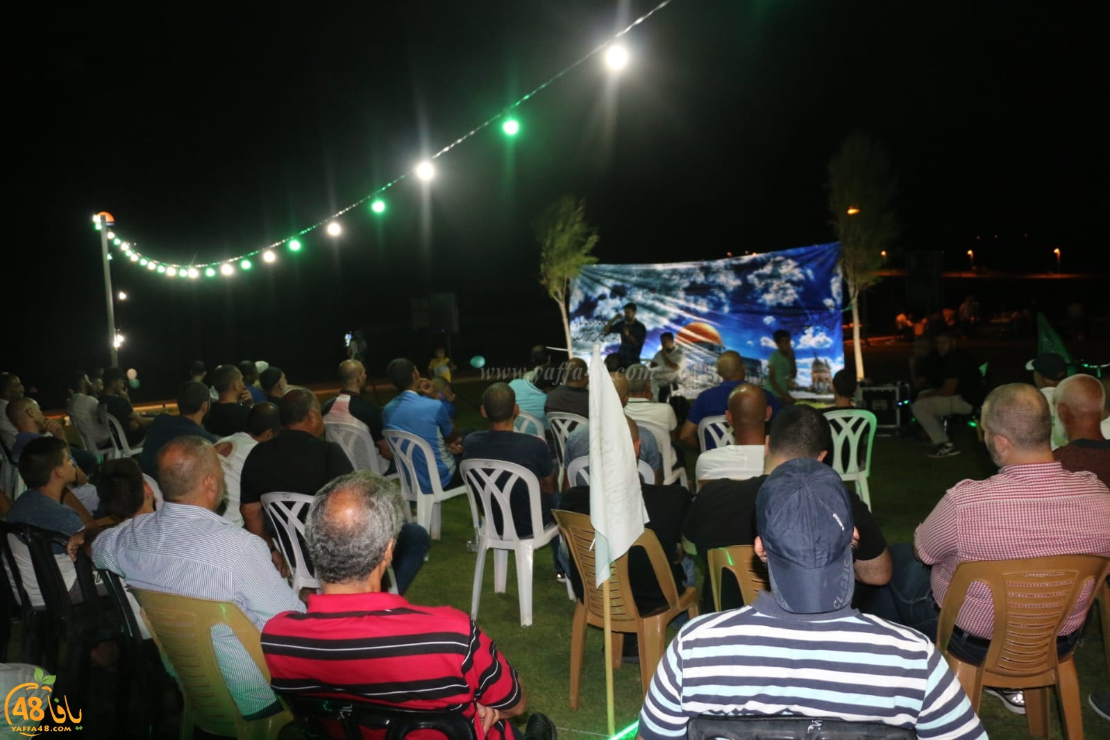 بالفيديو: خيمة الهدى الدعوية بيافا تستضيف الشيخ حسّان سلامة من مجد الكروم 