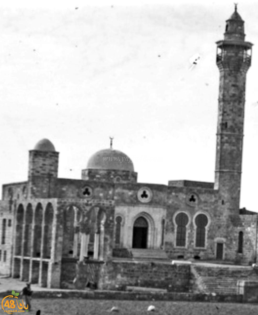 صورة نادرة لسجن القشلة في يافا يعود تاريخها لعام 1940
