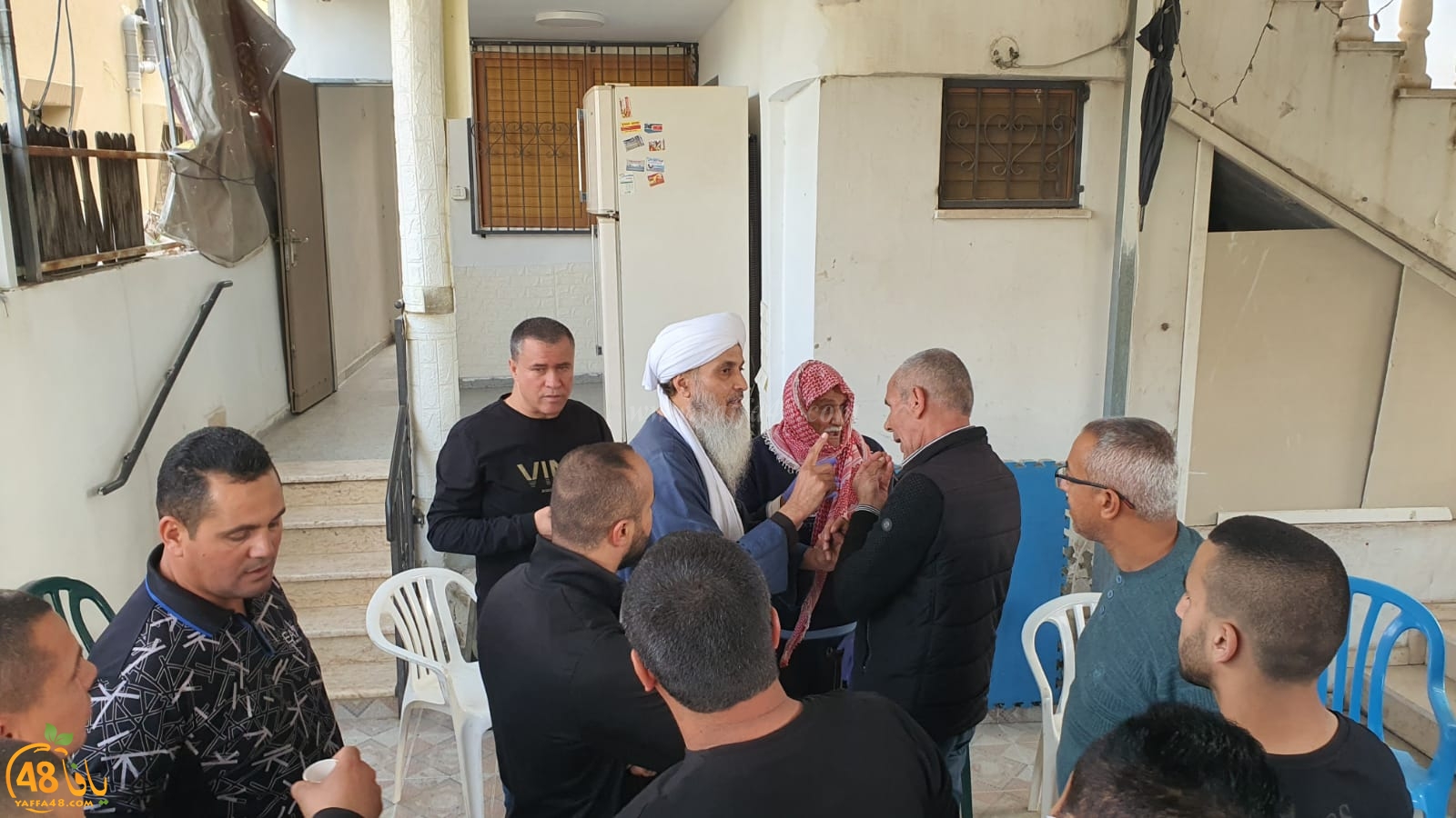 فيديو: عقد الصلح بين مؤذن وإمام مسجد النور في مدينة اللد