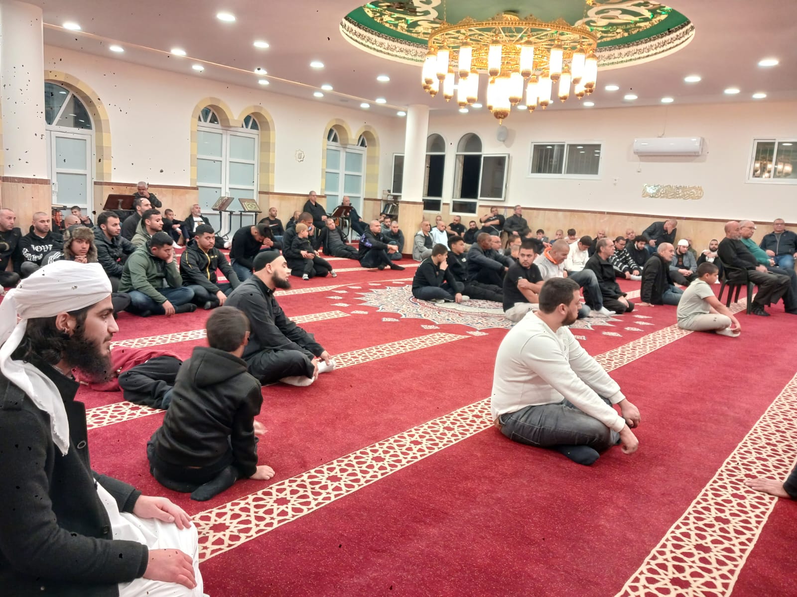 يافا: الأمسية الإيمانية الأسبوعية (مجالس النور) في مسجد العجمي