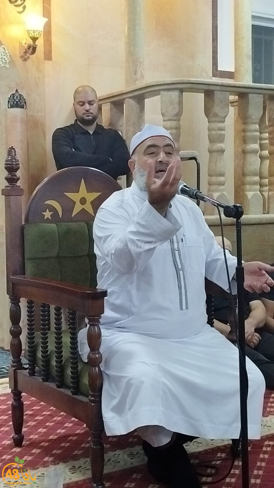 يافا: الشيخ رائد عاصي يحل ضيفاً على مجالس النور الأسبوعية في مسجد العجمي