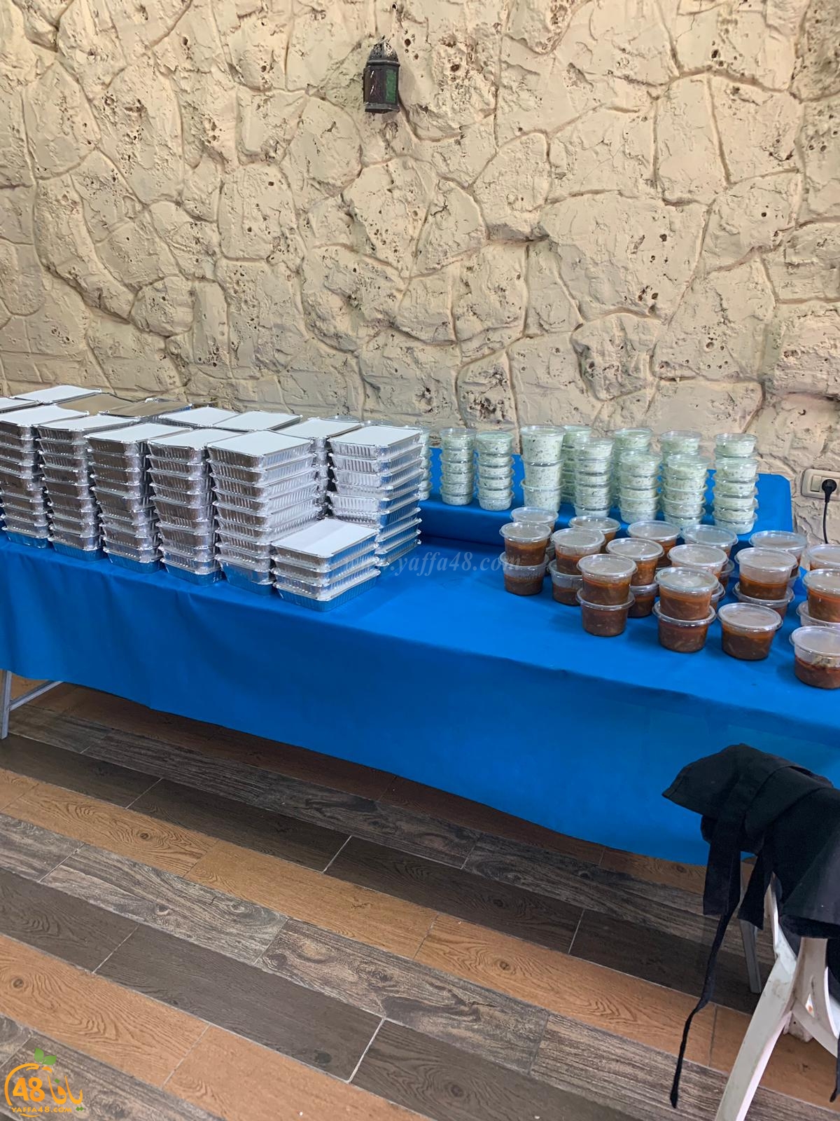  اللد: توزيع 300 وجبة افطار يومياً في رمضان ضمن مشروع عمار يا بلد
