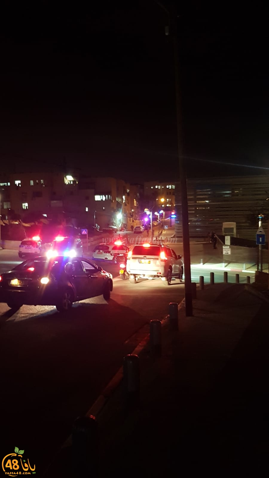 فيديو: اعتقال شاب بعد مطاردته في مدينة يافا 