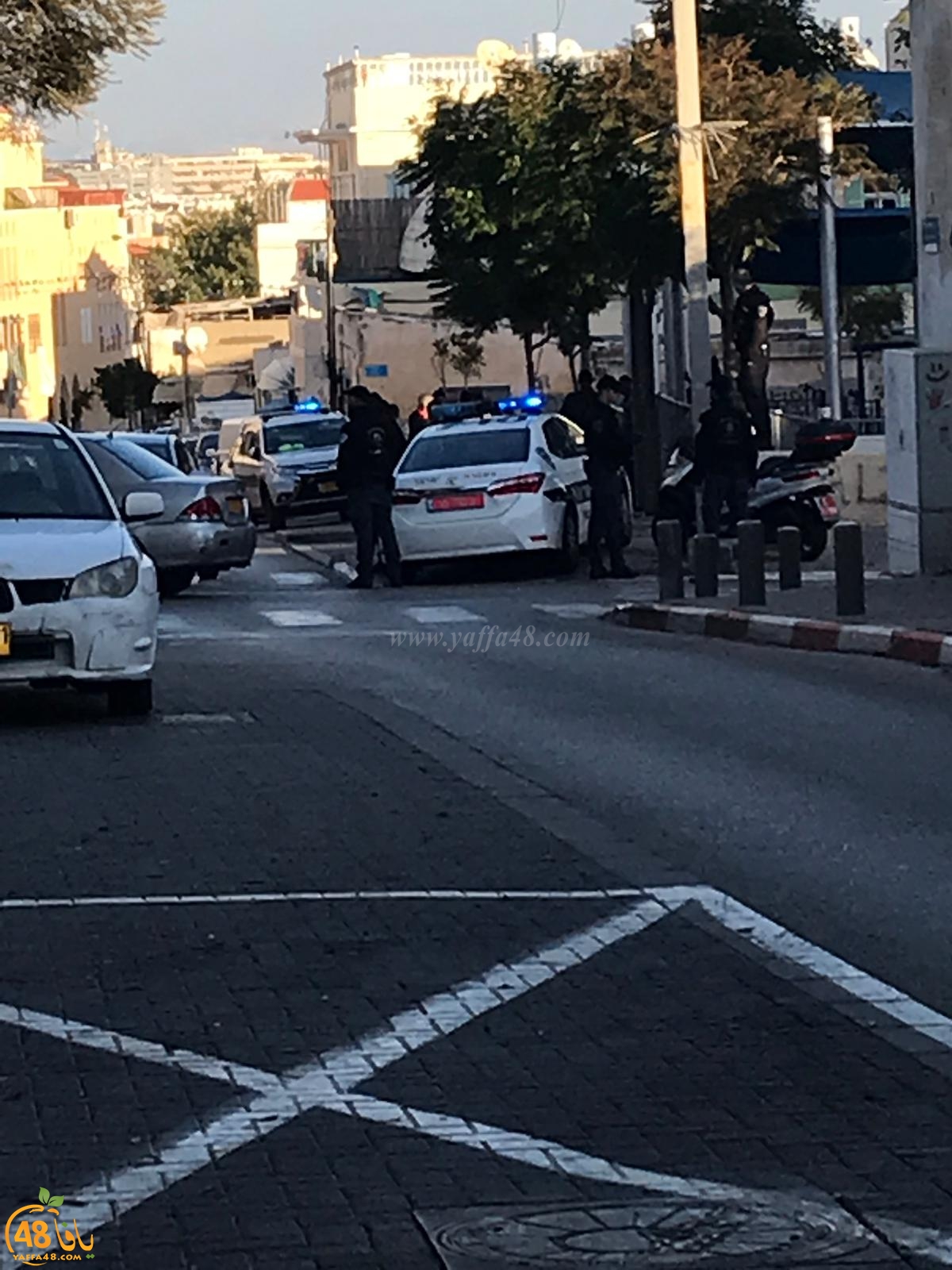  من جديد - الشرطة تعتدي على قاصرين في شارع مندس فرانس بيافا 