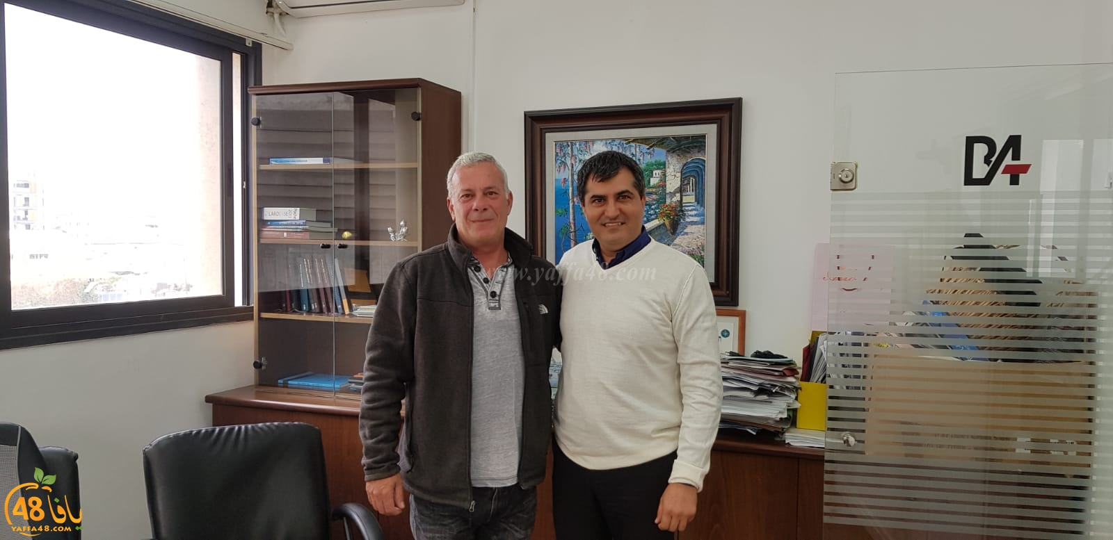  عضو البلدية أمير بدران يبحث مع مدير ميناء يافا أوضاع الصيادين 