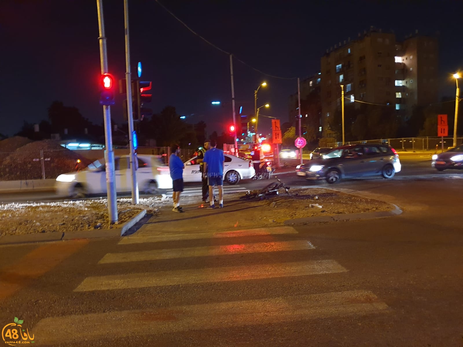  بالصور: اصابة خطرة لفتاة بحادث دهس مروّع في يافا 