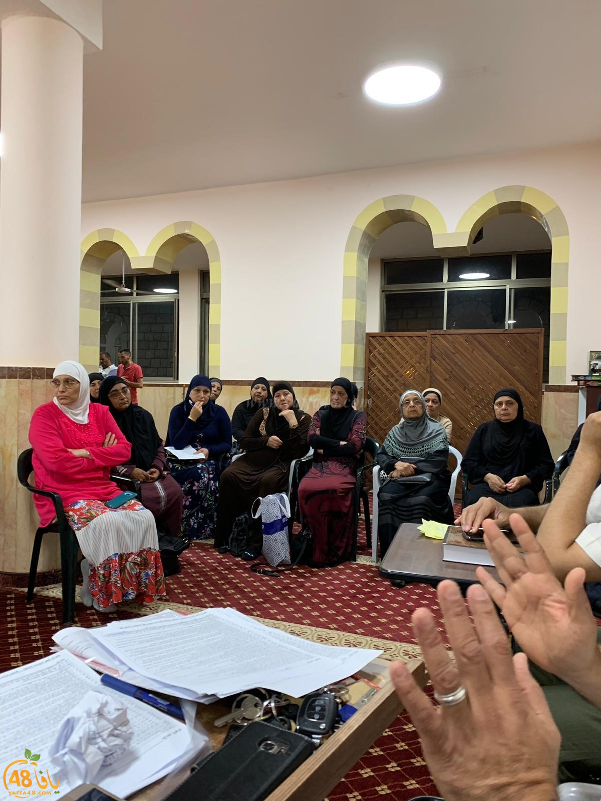  لجنة الحج والعمرة بيافا تُنظم لقاءً ضمن سلسلة دروس الحجاج في مسجد العجمي