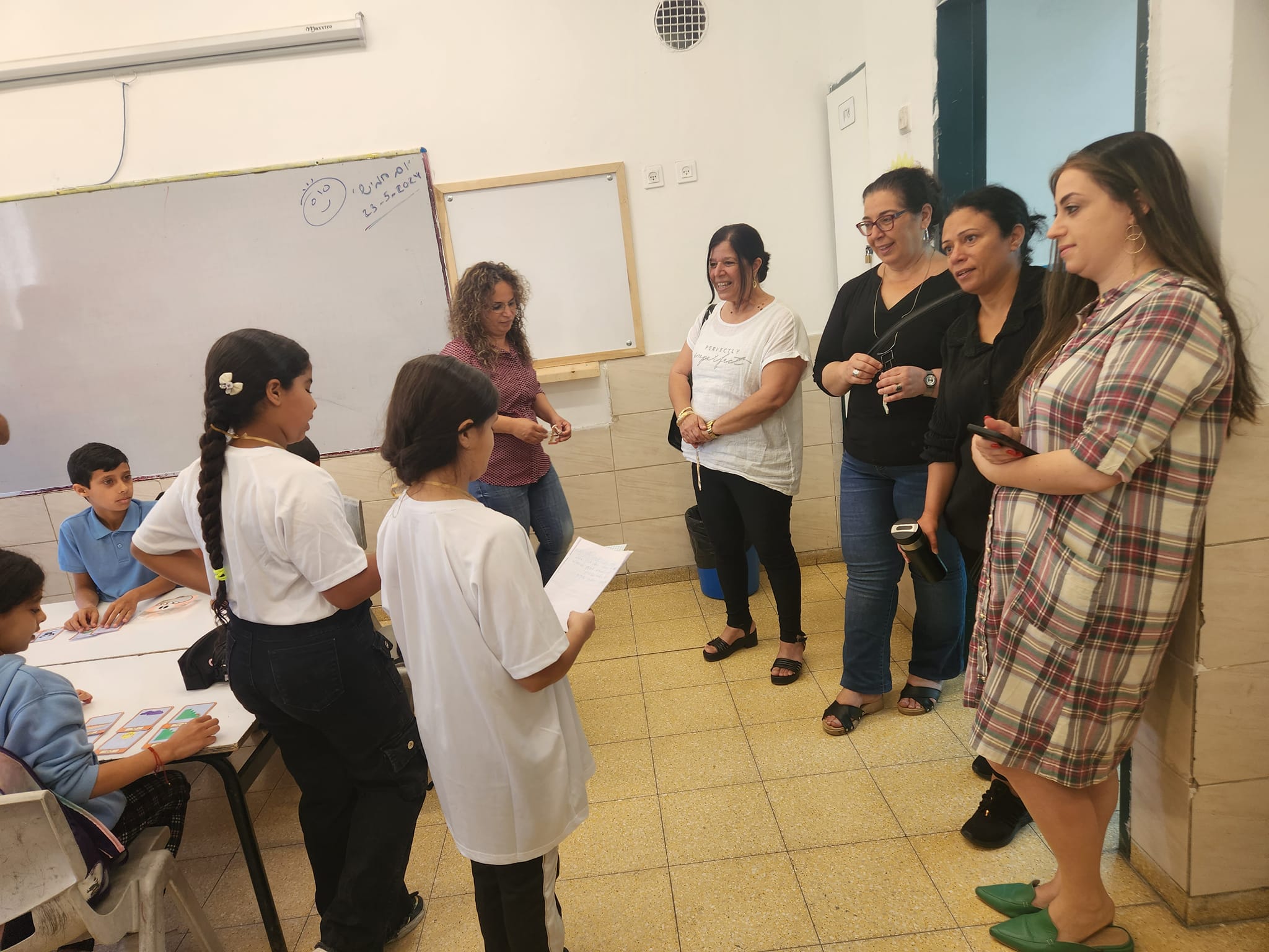  أسبوع اللغة العبرية في المدارس العربية بمدينة اللد 