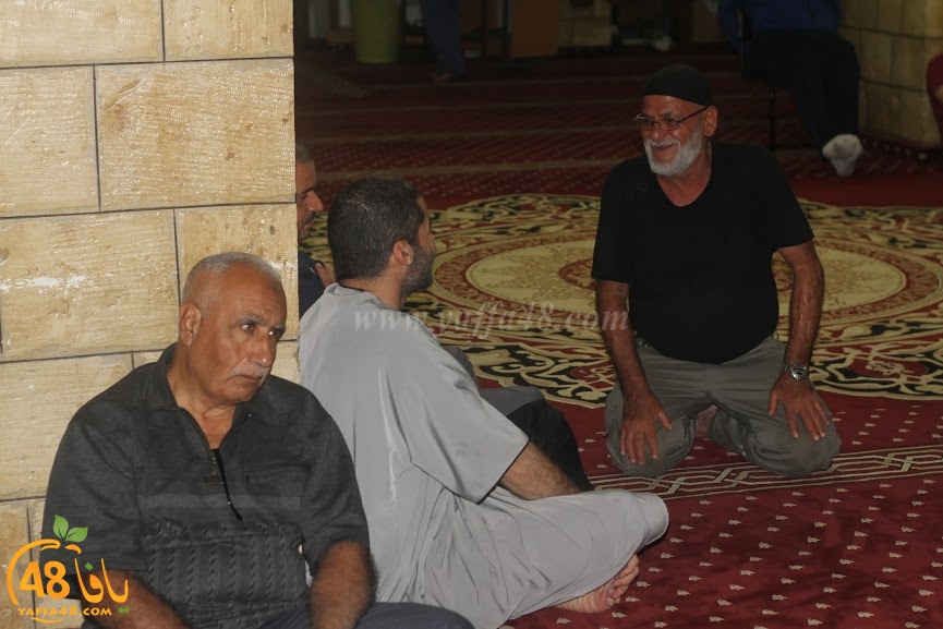  بالصور: محاضرة للشيخ محمد أمارة في مسجد حسن بك بيافا حول ظاهرة العنف