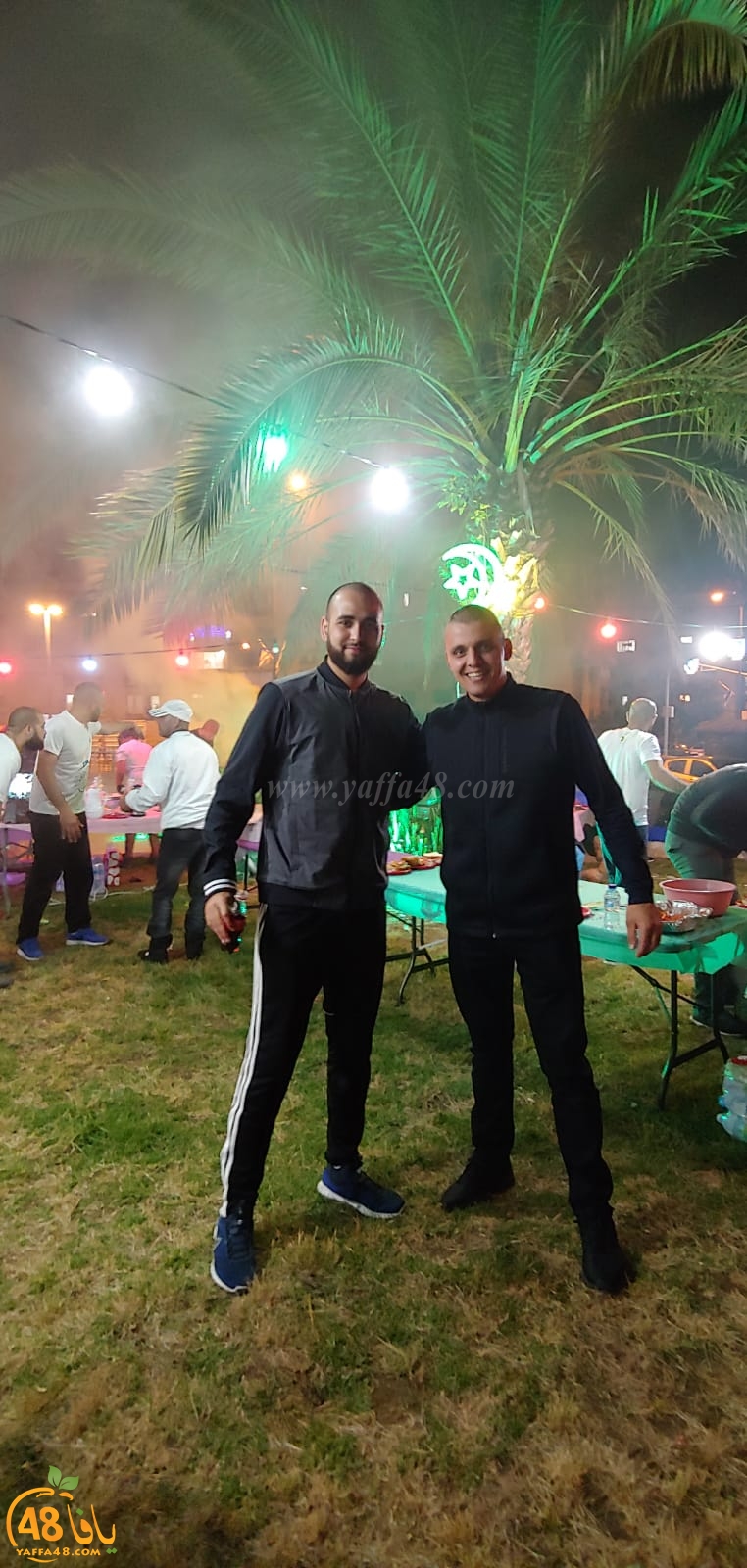 بالصور : خيمة الهدى تنظم أمسية دعوية في ضيافة عائلة حلبي بيافا