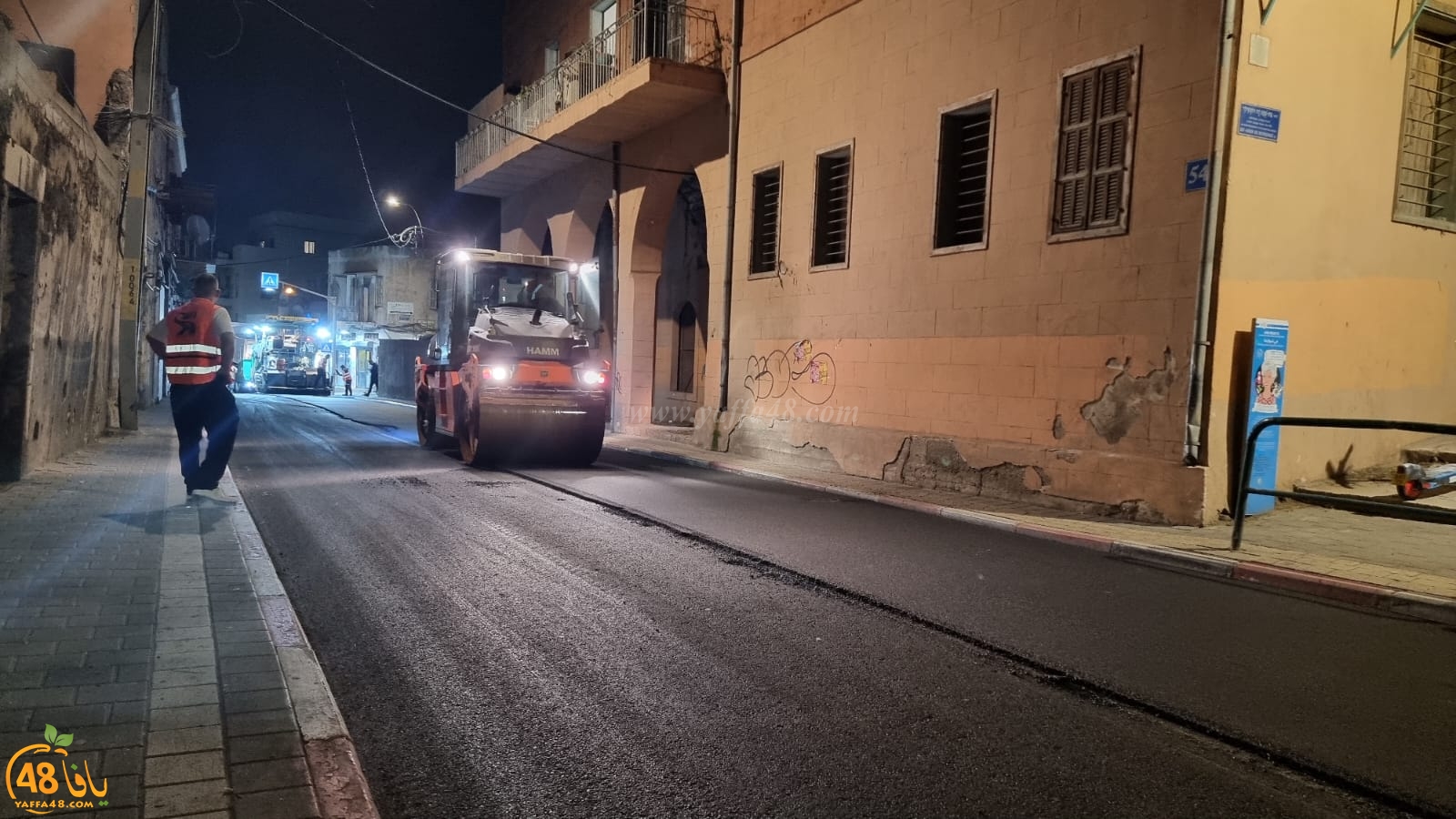  يافا: قرب الانتهاء من مشروع ترميم وتجديد شارع ييفت 