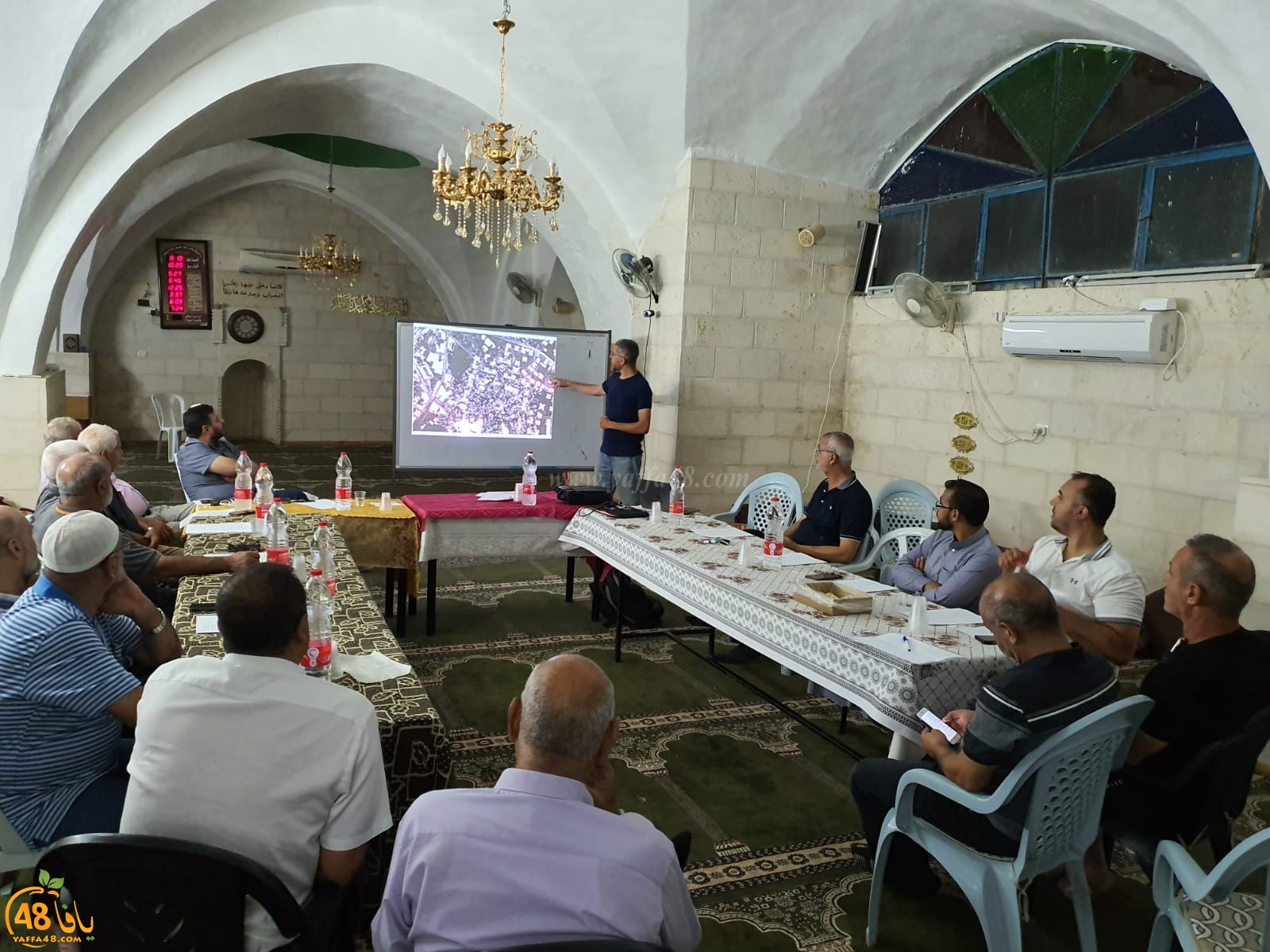 بالصور: اجتماع ومحاضرة في اللد تمهيداً لاطلاق معسكر للحفاظ على المقدسات