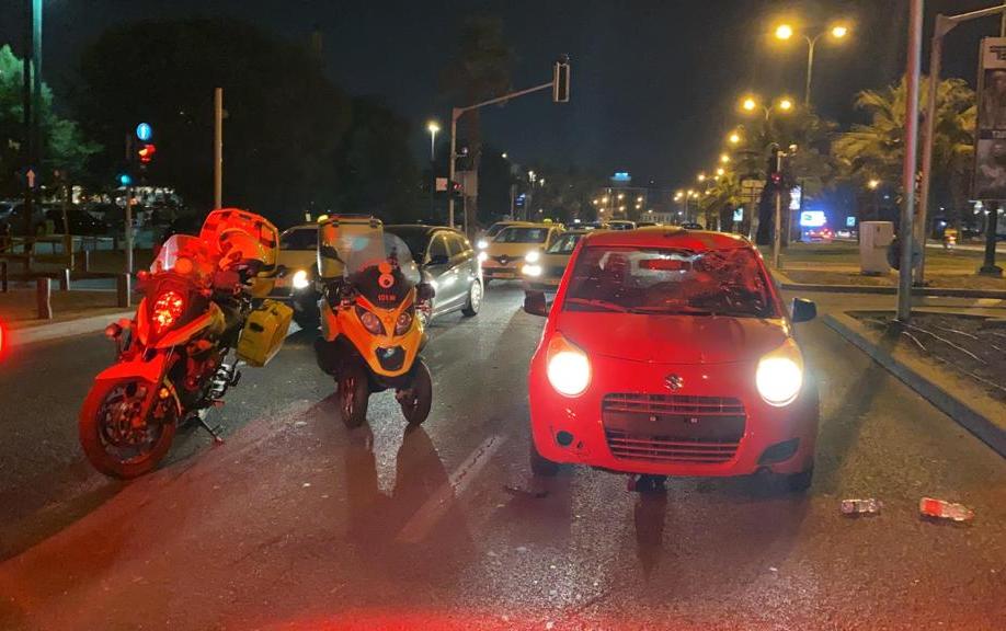  يافا: إصابة متوسطة لراكب دراجة كهربائية 16 عاماً بحادث دهس 