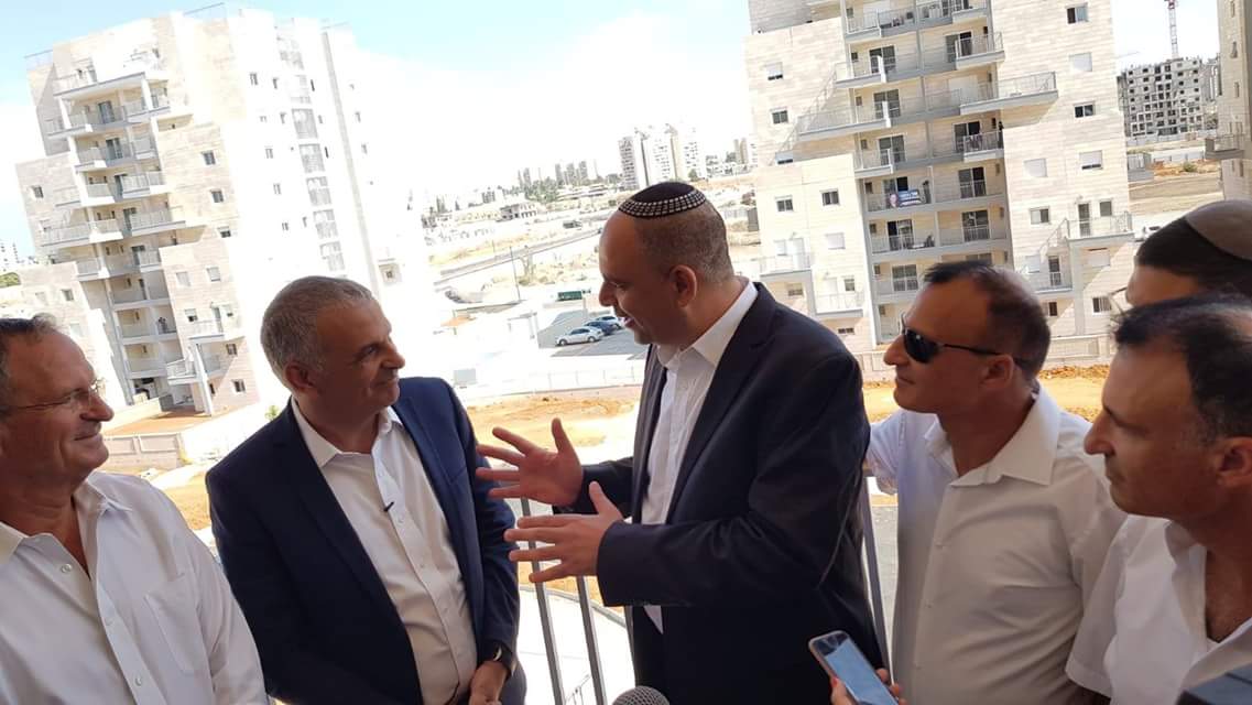 افتتاح مشروع سكني جديد لليهود في مدينة اللد 
